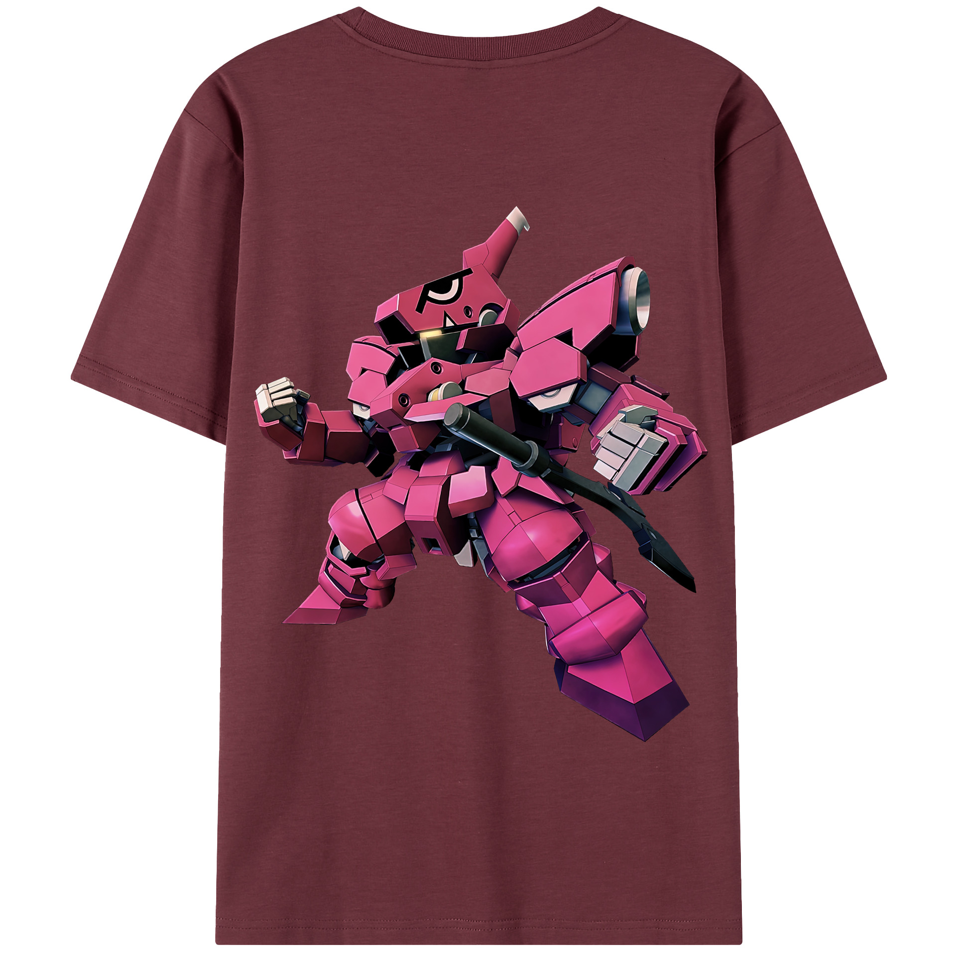 （画像用） 機動戦士ガンダム Mobile Suit Gundam 綿100％半袖Tシャツ（背面プリント）